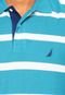 Camisa Polo Nautica Classic Fit Azul - Marca Nautica