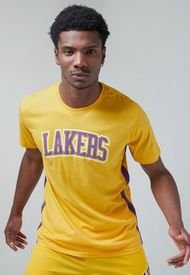 Camiseta Amarillo-Violeta-Blanco NBA Los Ángeles Lakers