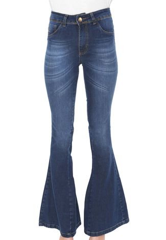 Calça Jeans GRIFLE COMPANY Flare Azul
