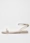 Rasteira Melissa Wave Sandal Off-White - Marca Melissa