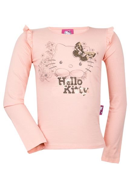 Blusa Hello Kitty Rosa - Marca Hello Kitty