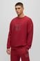 Loungewear HUGO Stacked Sweatshirt Vermelho Escuro - Marca HUGO