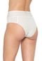 Calcinha Valisere Hot Pant Tela Off-white - Marca Valisere