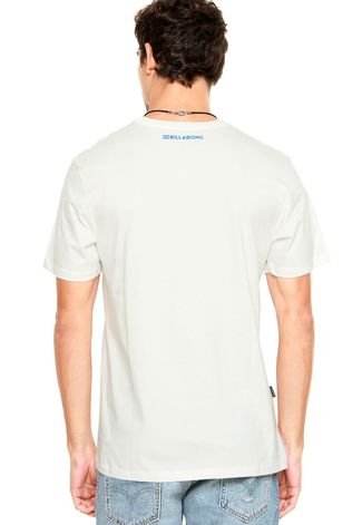 Camiseta Billabong Team Wave Bege