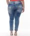 Calça Feminina Jeans com Elastano Plus Skinny Razon Jeans - Marca Razon Jeans