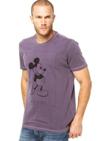 Camiseta Ellus Disney Roxa