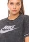 Camiseta Nike Sportswear Nsw Ss Top Rebel Grafite - Marca Nike Sportswear