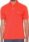 Camisa Polo Lacoste Classic Fit Laranja - Marca Lacoste