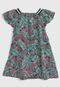 Vestido NANAI BY KYLY Infantil Zebra Verde - Marca NANAI BY KYLY