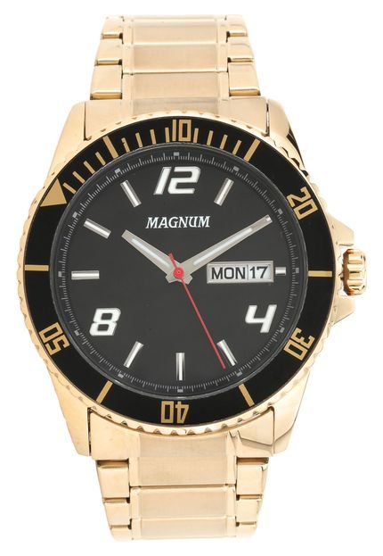 Relógio Magnum MA33237U Dourado - Marca Magnum