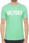 Camiseta Tommy Hilfiger Box Logo Verde - Marca Tommy Hilfiger