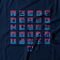 Camiseta Geometric Letters - Azul Marinho - Marca Studio Geek 