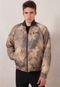 Jaqueta Bomber AX ARMANI EXCHANGE Dupla Face Logo Marrom - Marca AX ARMANI EXCHANGE