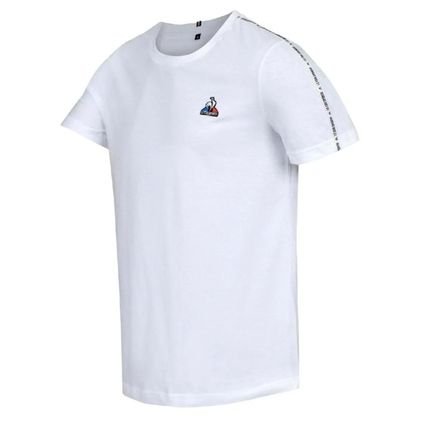 Camiseta Le Coq Sportif Stripes Masculina Branco - Marca LE COQ