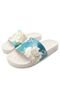 Chinelo Slide FARM Floral Off-White - Marca FARM