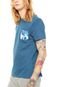 Camiseta Hurley Burst Azul - Marca Hurley