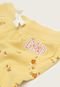 Calça Infantil de Moletom GAP Jogger Floral Amarela - Marca GAP
