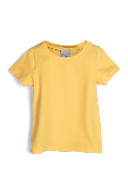 Blusa Malwee Kids Menina Lisa Amarela - Marca Malwee Kids