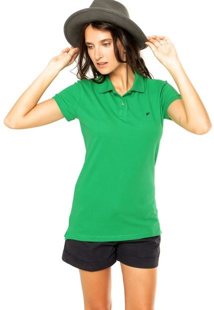 Camisa Polo Ellus Lisa Verde - Marca Ellus