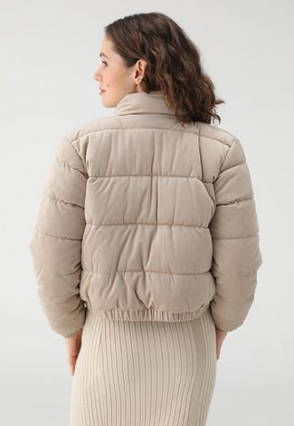 Jaqueta Puffer Facinelli Color Off-White