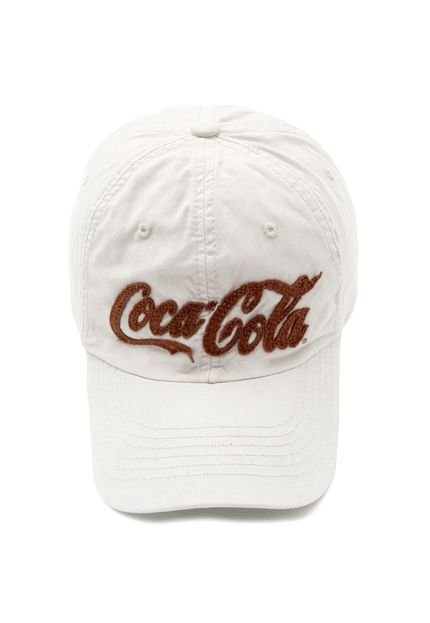 Boné Coca Cola Fashion Logo Branco - Marca Coca-cola