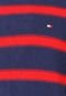 Suéter Tommy Hilfiger Tricot Jasper Azul-marinho/Vermelho - Marca Tommy Hilfiger