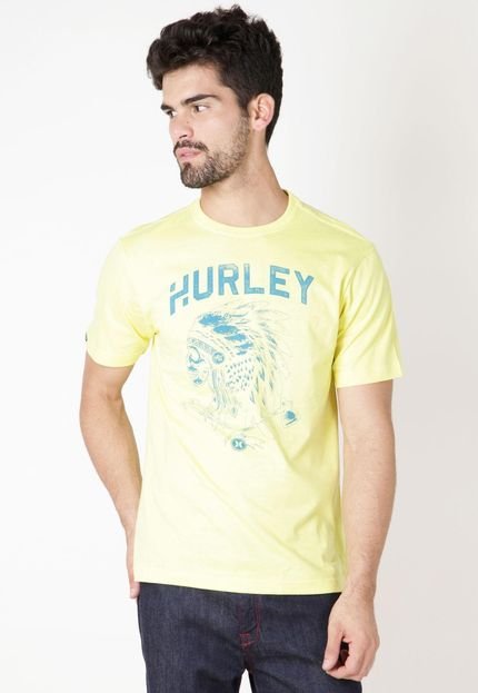 Camiseta Hurley One & Only Plus Amarela - Marca Hurley