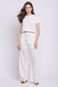Calça Feminina Coleção Com Cordão Polo Wear Branco - Marca Polo Wear