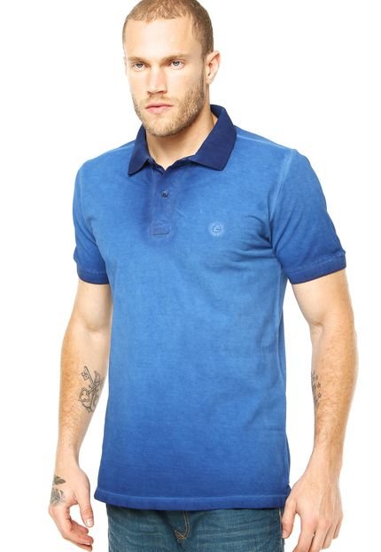 Camisa Polo Carmim Bordado Azul - Marca Carmim