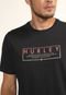 Camiseta Hurley Established Preta - Marca Hurley