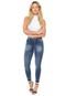 Calça Jeans Biotipo Skinny Estonada Azul - Marca Biotipo