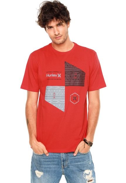 Camiseta Hurley Long Haul Vermelha - Marca Hurley