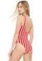 Body Ellus 2ND Floor Sailor Stripes Vermelho/Off-white - Marca 2ND Floor