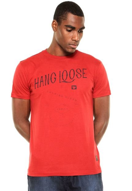 Camiseta Hang Loose Hawaii Laranja - Marca Hang Loose