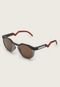 Óculos de Sol Oakley HSTN Prizm Tungsten Matte Carbon Cinza - Marca Oakley