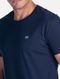 Camiseta King & Joe Masculina Slim Basic Light Small Logo Azul Marinho - Marca King & Joe