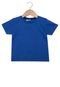Camiseta Duduka Infantil Gola Redonda Azul - Marca Duduka