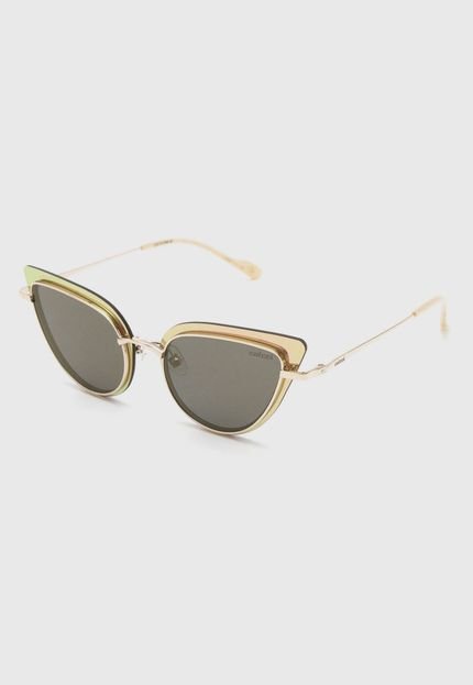 Óculos de Sol Colcci Gatinho Dourado/Verde - Marca Colcci