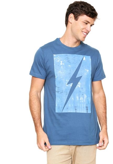 Camiseta Lightning Bolt Forever TD Azul - Marca Lightning Bolt