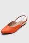 Sapatilha FiveBlu Slingback Laranja - Marca FiveBlu