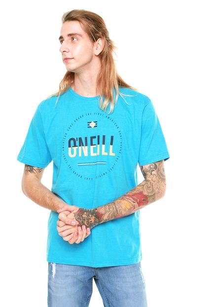 Camiseta O'Neill Estampada 12583 Azul - Marca O'Neill
