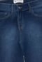 Bermuda Jeans Jeans Polo Wear Menino Liso Azul Marinho - Marca Polo Wear