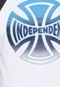 Camiseta Independent Raglan Excelerate Branco/Preto - Marca Independent