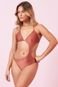 Body Feminino Up Glam Com Recortes Planet Girls Marrom Medio - Marca Planet Girls