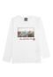Camiseta Brandili Infantil Manhattan Branco - Marca Brandili