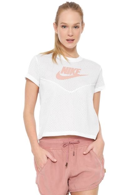 Camiseta Nike Sportswear Nsw Srtg Top Branca - Marca Nike Sportswear