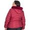 Jaqueta Puffer Feminina Plus Size Peluciada Capuz Nylon Lisa - Marca Zafina