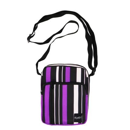Mini Shoulder Bag Alkary Listrada Roxa - Marca Alkary