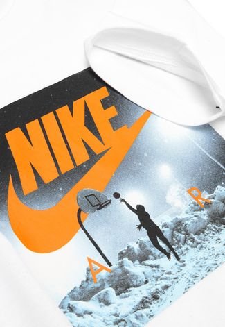 Camiseta Nike Menino Liso Branca - Compre Agora