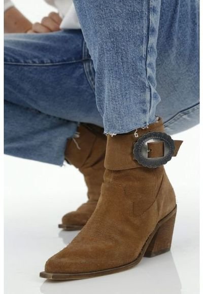 Bota Para Mujer Tennis De Cuero Y Fondo Entero Compra Ahora